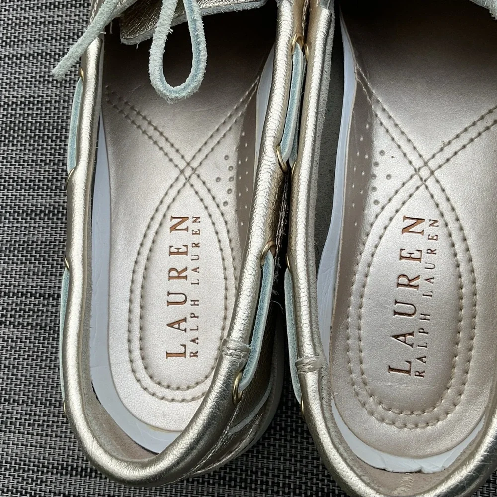 Ralph Lauren Boat Shoes Size 6 - Picture 7 of 8